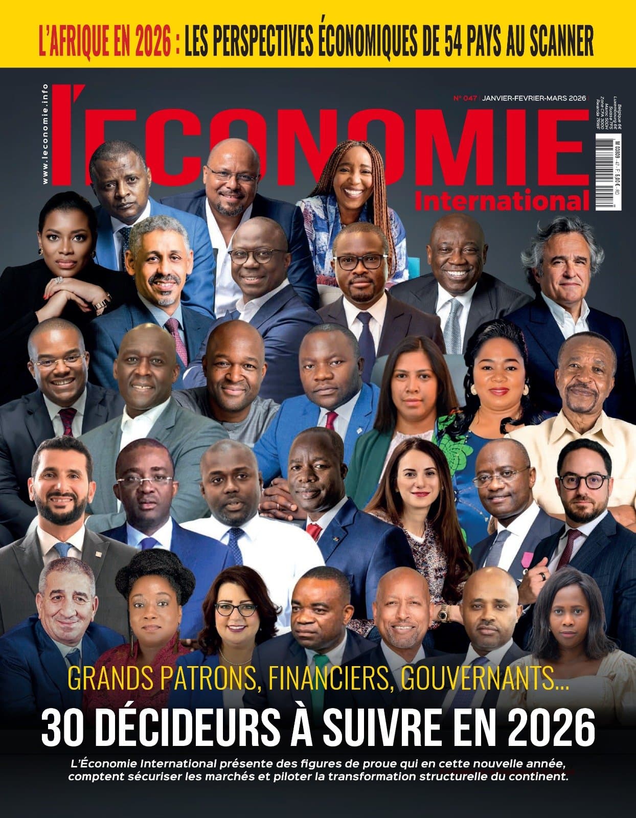 N° 047 du magazine l’Economie International