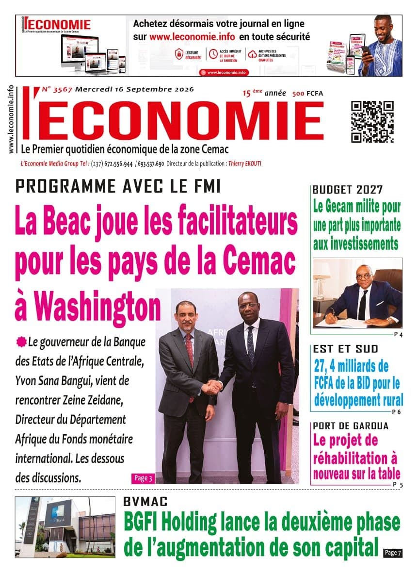 3567 L’Economie du Mercredi 16 Septembre 2026