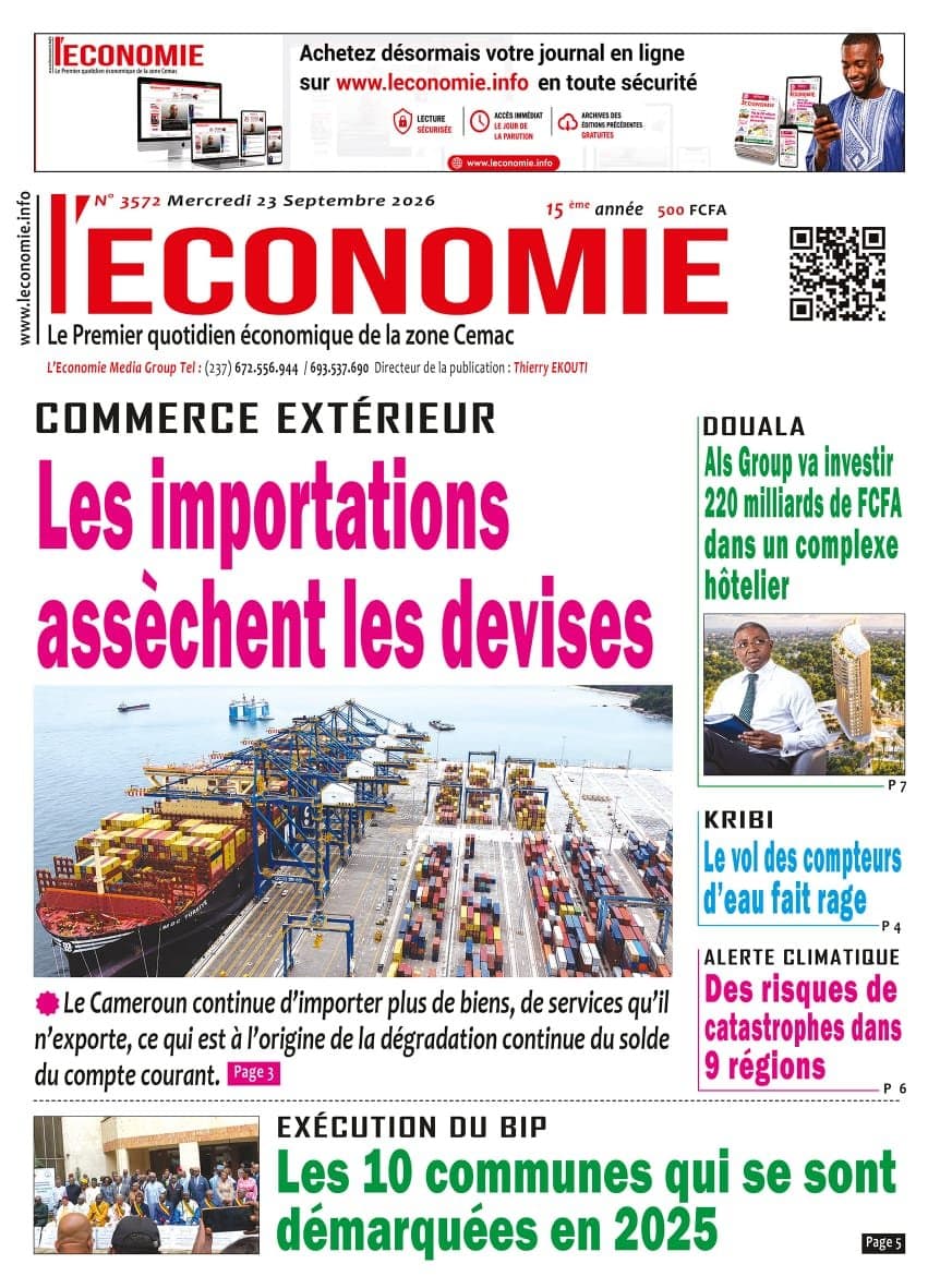 3572 L’Economie du Mercredi 23 Septembre 2026