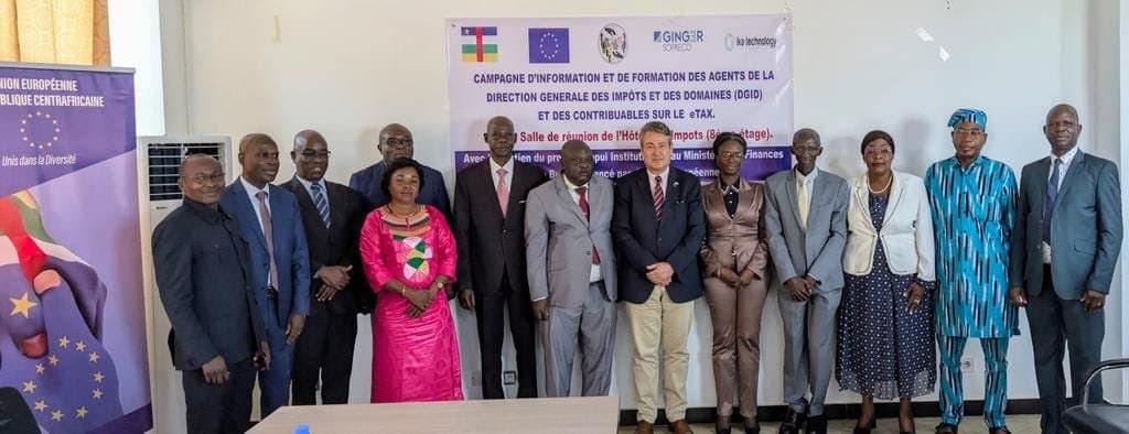Le RCA lance une plateforme numérique pour collecter et sécuriser les recettes fiscalo-douanières