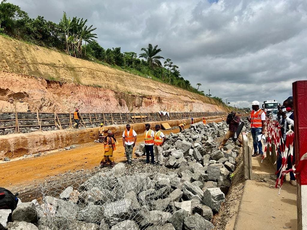 Pénétrante Est de Douala : Les travaux de la phase 2 réalisés à 89%
