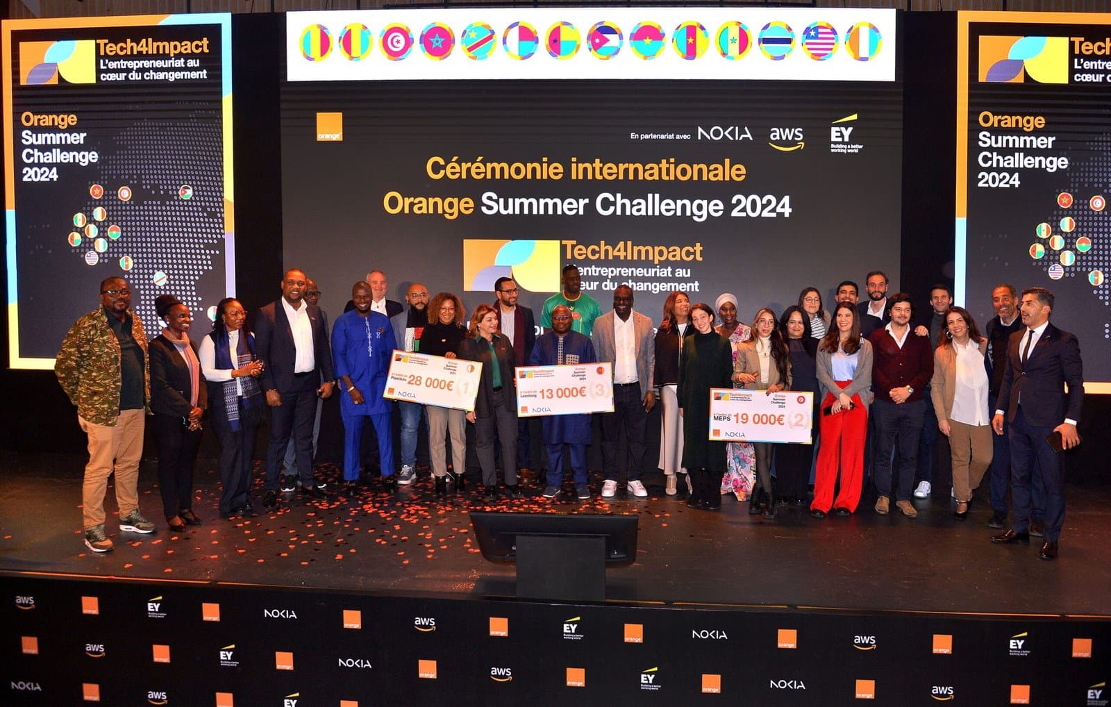 La startup camerounaise LeevLong remporte la 3e place du programme Orange Summer Challenge au Maroc