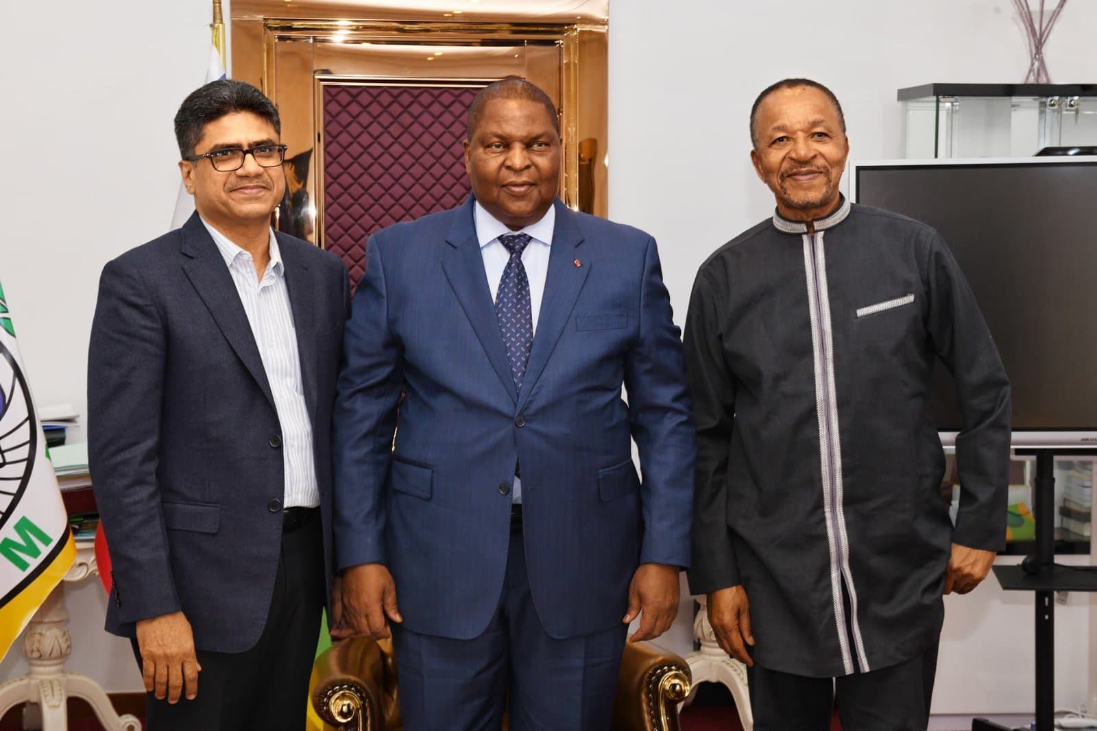 Agro-industrie : Afriland First Holding facilite l’entrée du groupe industriel indien Mahasakthi en RCA