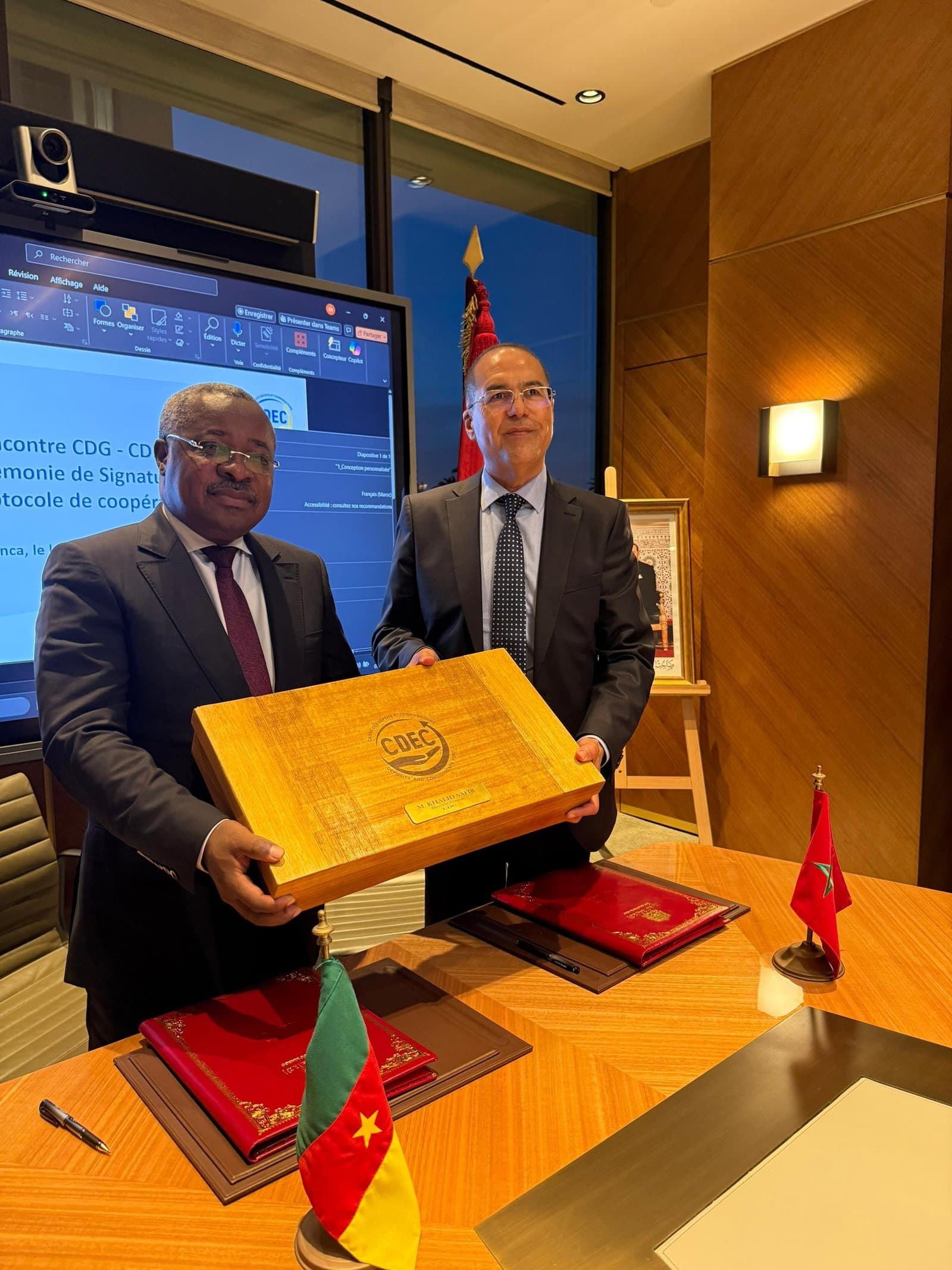 Transfert d’expertise : La CDEC et la CDG du Maroc renforcent leur coopération