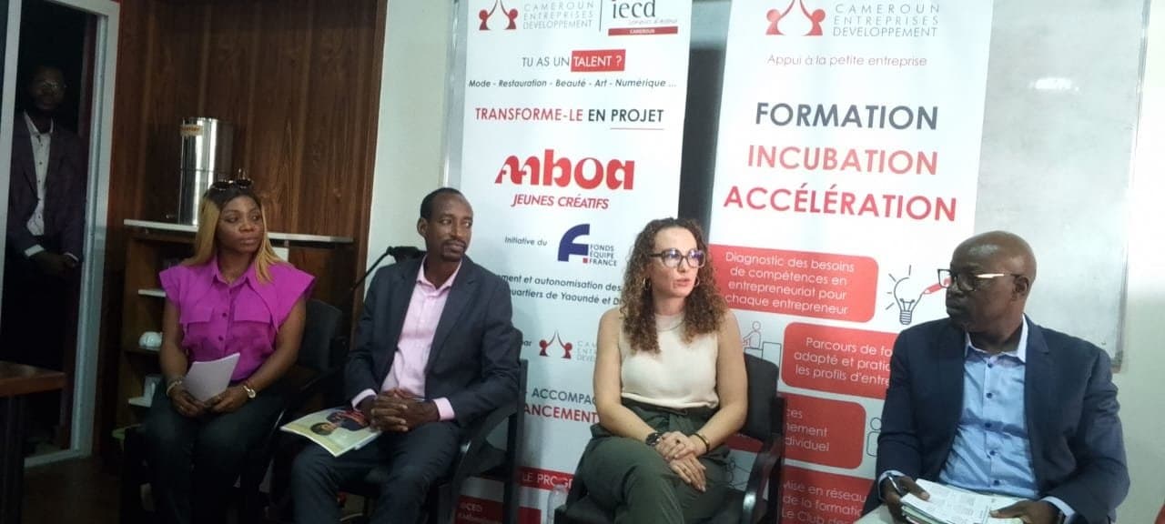 Douala et Yaoundé : 200 jeunes à former à l’entrepreneuriat via le programme Mboa Jeunes Créatifs