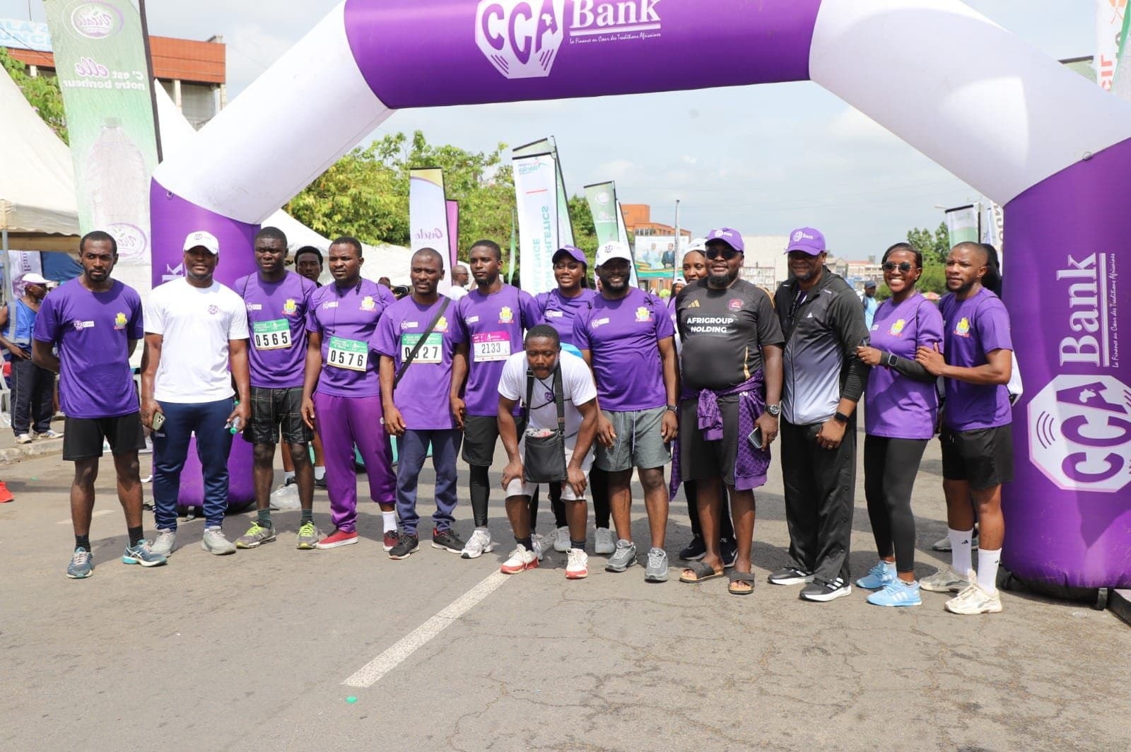 CCA-BANK au cœur de TARA Sport à Douala
