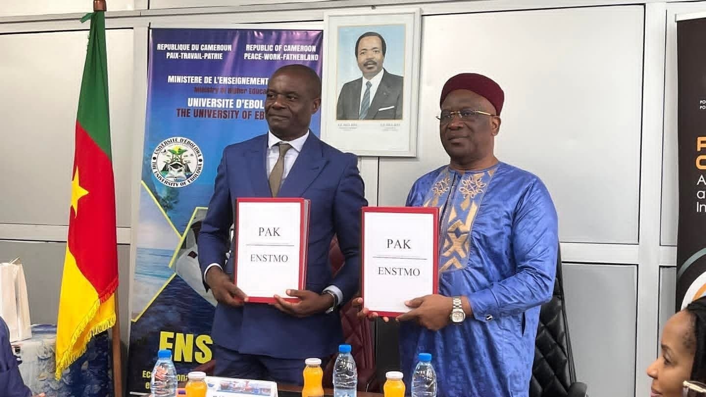 Partenariat : Le Port autonome de Kribi signe une convention avec l’Enstmo pour l’insertion des jeunes diplômés