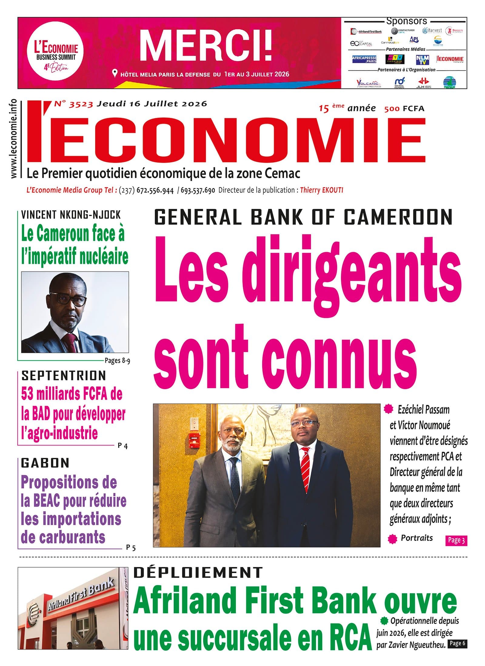 Couverture N°3523
