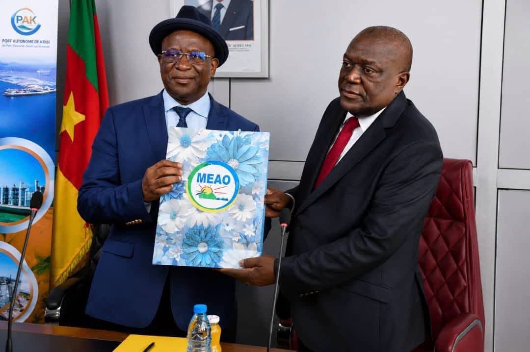 La Mission d'études pour l'aménagement du département de l'Océan (MEAO) et le Port autonome de Kribi (PAK) ont conclu, le 13 juillet 2026, un accord-cadre triennal portant sur la gestion partagée des espaces portuaires, côtiers et périurbains.