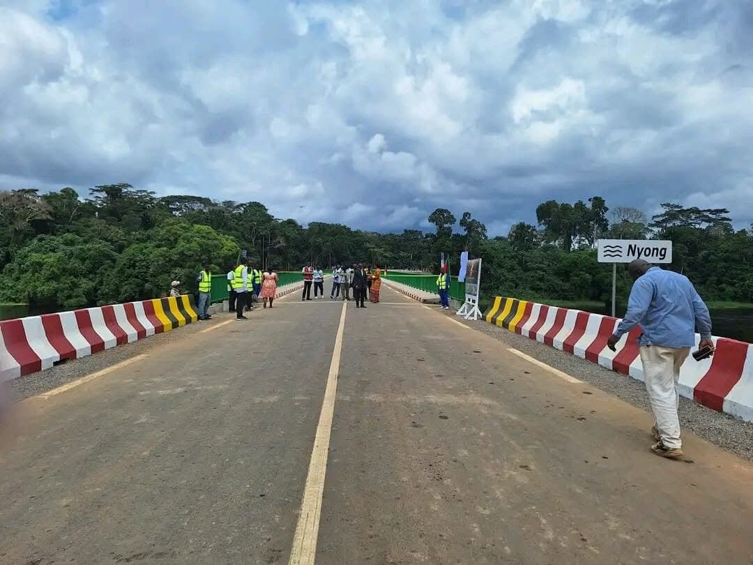 Après deux ans de travaux, le pont de Malombo entre en service