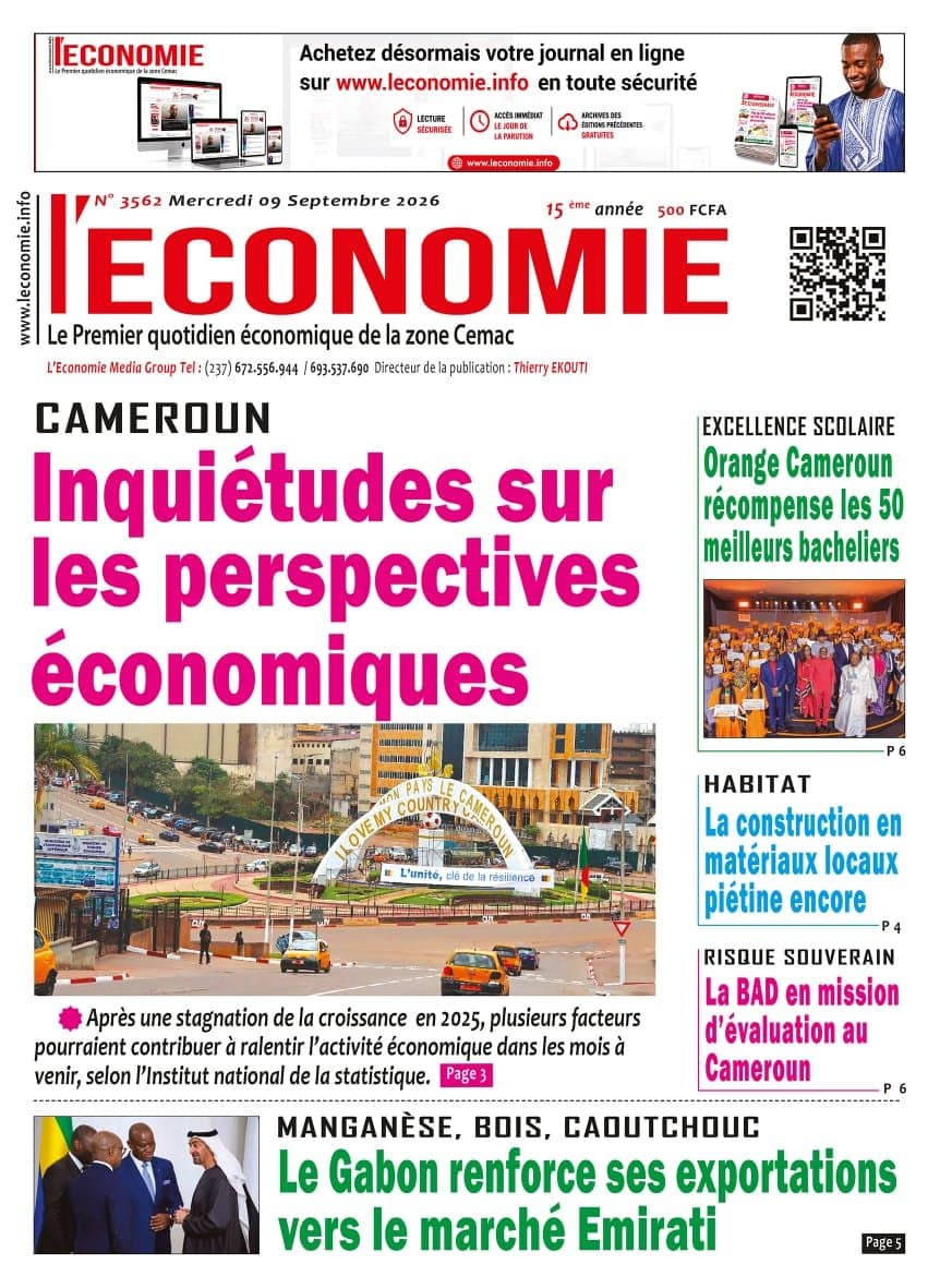 3562 L’Economie du Mercredi 09 Septembre 2026