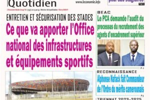 N° 02413 L'Economie du Vendredi 19 Août 2022