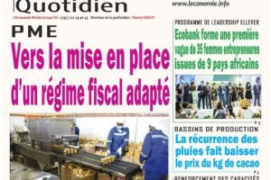 N°02416 L'Economie du Jeudi 25 Aout 2022