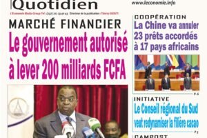 N°02417 L'Economie du Vendredi 26 Août 2022