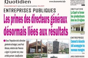 N° 02681 du journal le quotidien l'Économie