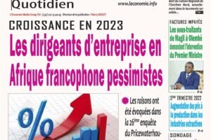 N° 02682 du Journal le quotidien l'Economie