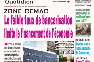 N° 02698 du journal le quotidien de L'Economie