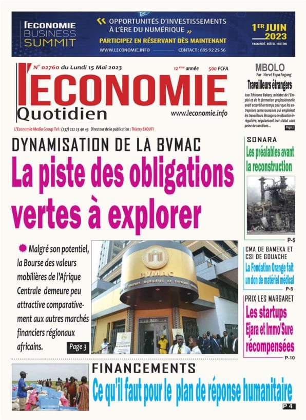 N°02760 du quotidien L'Economie