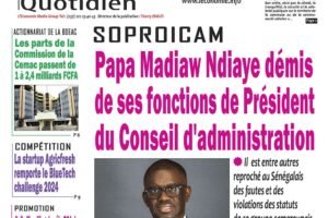 N°3107du quotidien L'Economie du Mardi 15 Octobre 2024