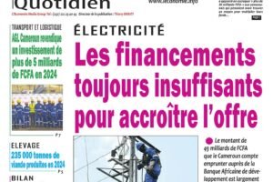 N°3144 le quotidien L'Economie du Jeudi 05 Décembre 2024