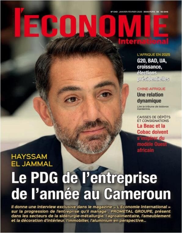 magazine L'Economie-Internationale Hayssam El Jammal à la Une