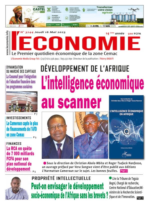 N° Journal 3244 L'Economie du Jeudi 15 Mai 2025