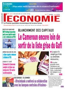 N°3271 du Journal L'Economie du Vendredi 27 Juin 2025