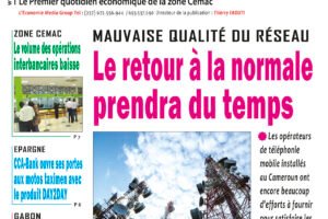 N°3302 du journal L'Economie du Lundi 11 Août 2025