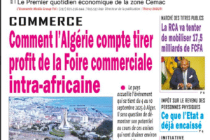 N°3319 du journal L'Economie du Jeudi 04 Septembre 2025
