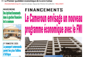 N°3341  du journal L'Economie du Lundi 06 Octobre 2025