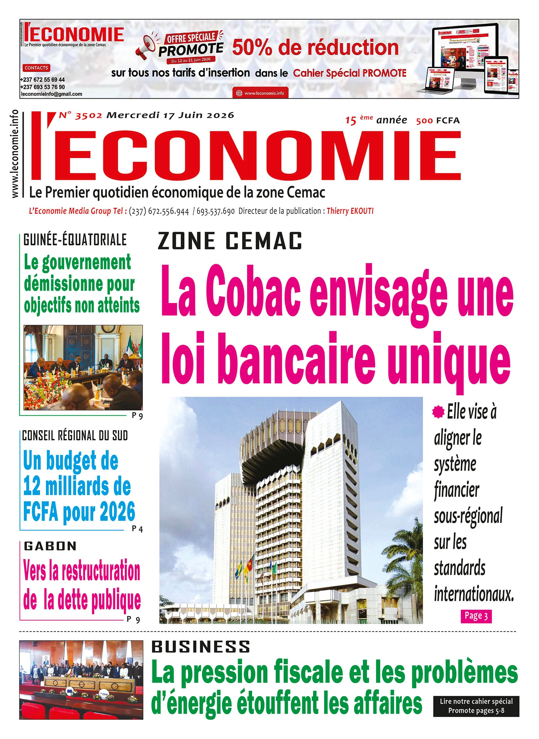 N°3502-LEconomie-du-Mercredi-17-Juin-2026